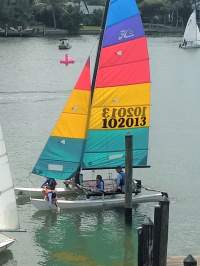 Hobie Cat at Summer Campm