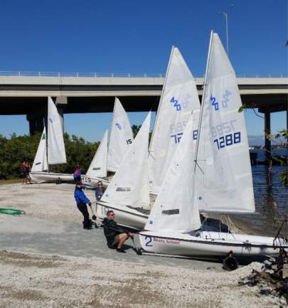 Boats on the sand